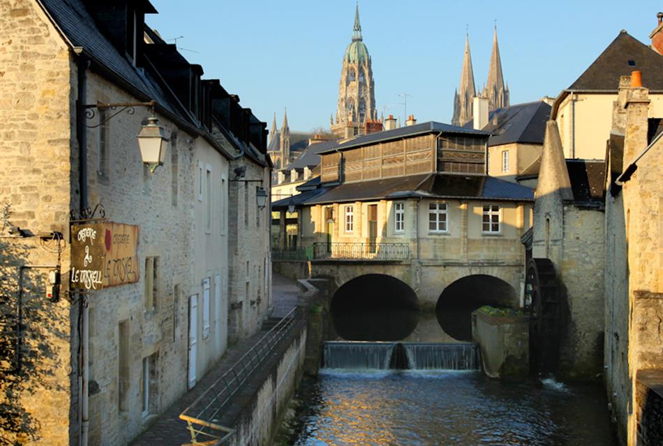 Dowtown of Bayeux