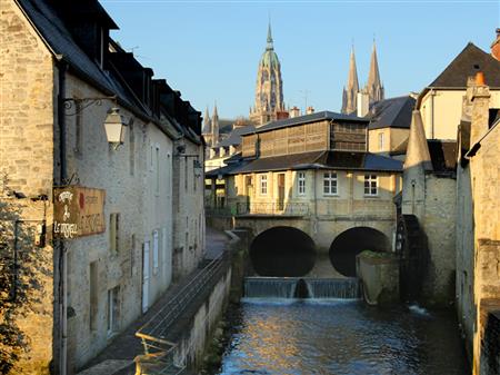 Dowtown of Bayeux