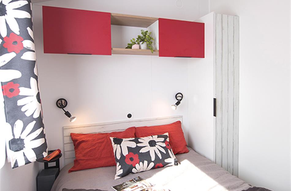 Bedrooms campsite Le Clos de Balleroy