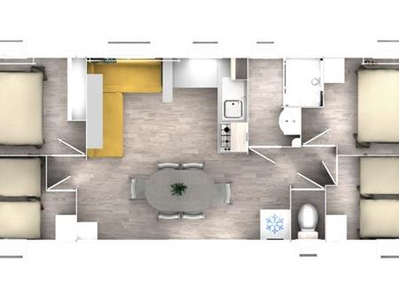 map mobil home for 8 persons