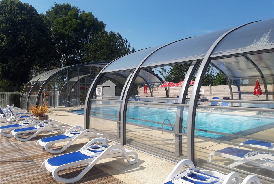 Swimming pool in Calvados